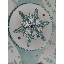 Karte Schneeflocken 5