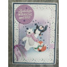Karte lustige Wintertiere 1